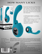 Evolved HOW MANY LICKS -  USB Rechargeable Vibrator with Flicking Stimulator