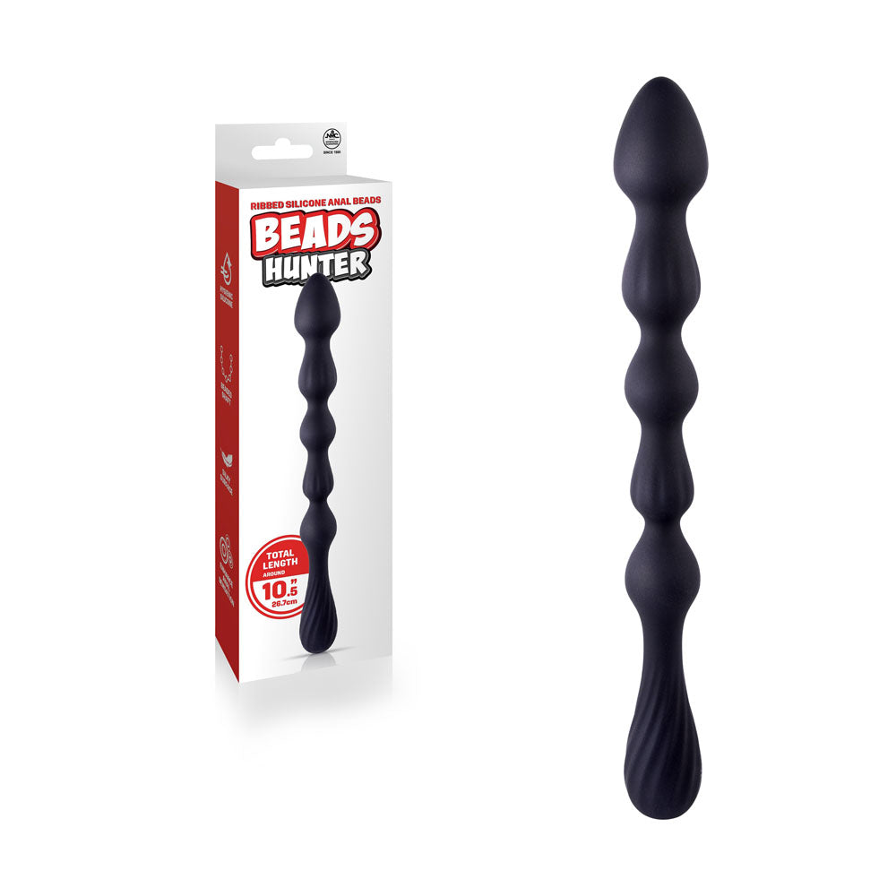 Beads Hunter - Black - Black 26.7 cm Anal Beads