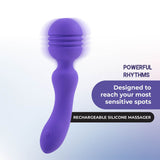 Xciter - Purple USB Rechargeable Massage Wand