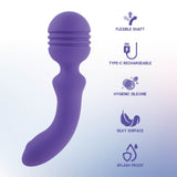 Xciter - Purple USB Rechargeable Massage Wand