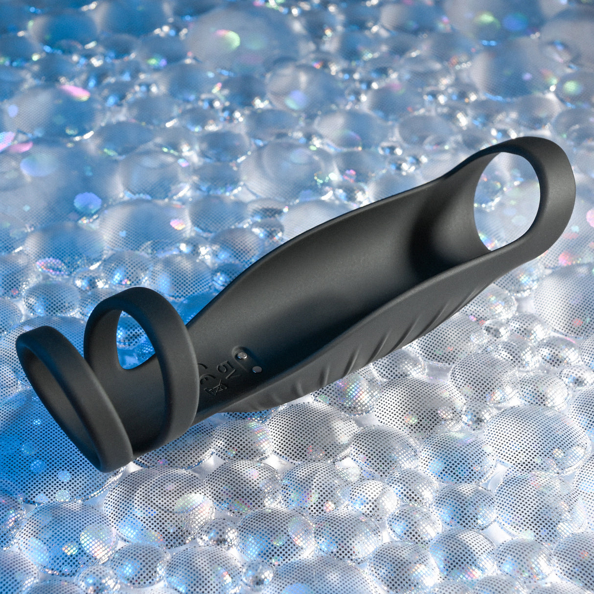 Gender X ROCKETEER - Black USB Rechargeable Vibrating Penis Sleeve