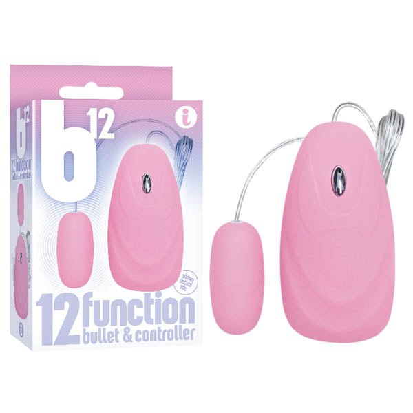 The 9's B12 - Pink 12-Function Bullet