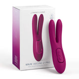 JimmyJane Solis Ascend 2 PRO - Purple USB Rechargeable Dual Tip Stimulator