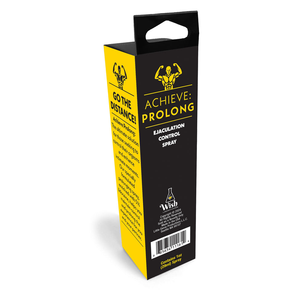 Achieve: Prolong - Ejaculation Control Spray for Men