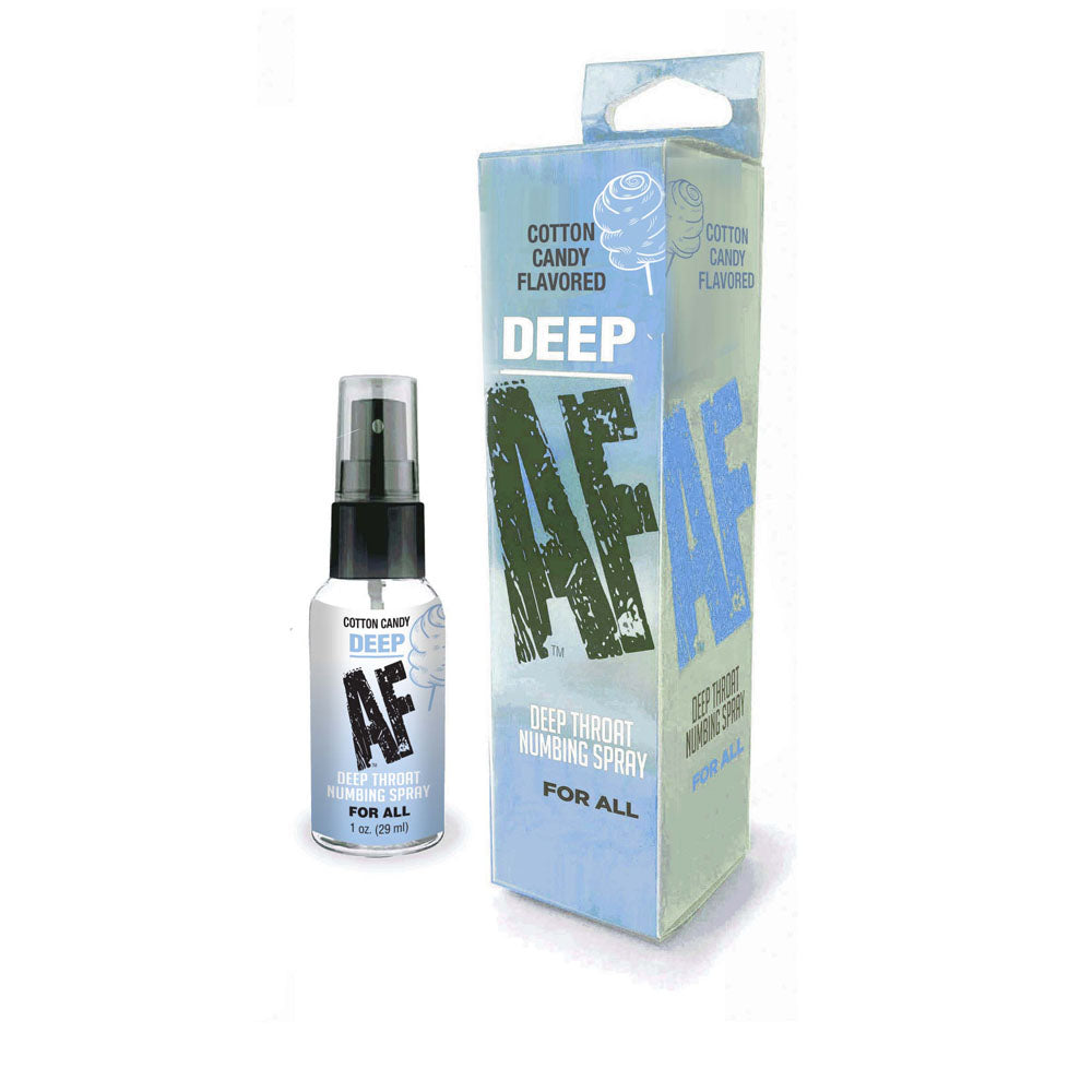 Deep AF - Cotton Candy Flavoured Deep Throat Spray - 29 ml