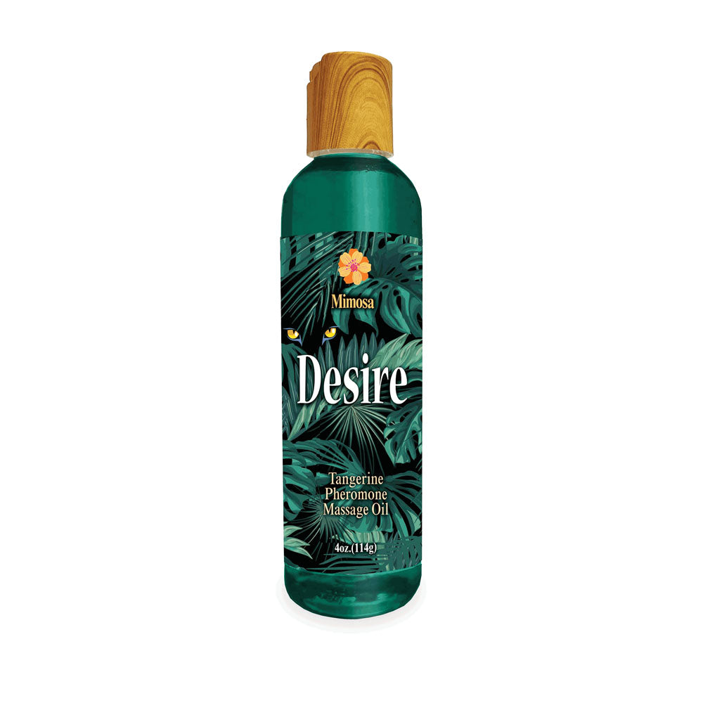 Desire Pheromone Massage Oil - Tangerine Scented