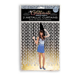 Glitterati - Penis Party Disco Metallic Curtains