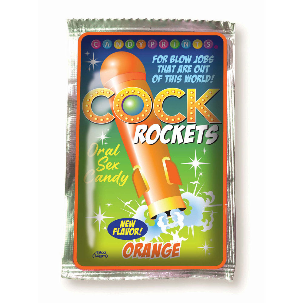 Cock Rockets - Orange Flavoured Oral Sex Candy