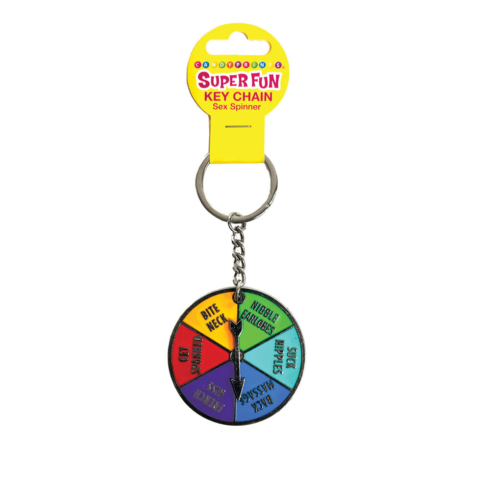 Super Fun Key Chain - Sex Spinner