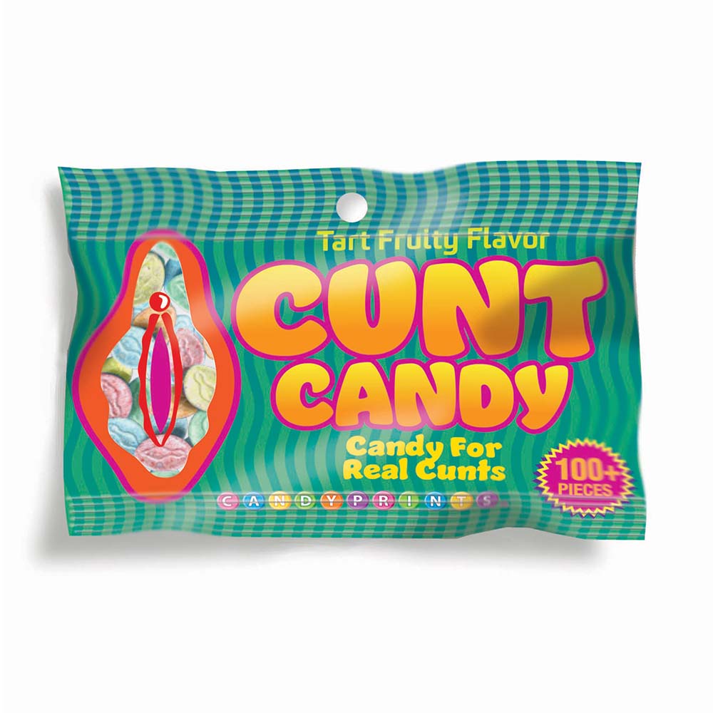 Novelty Flavored Vagina Shaped Candy Lollies 85 Gram Bag