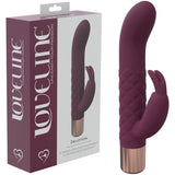 LOVELINE Devotion - Burgundy Rechargeable Rabbit Vibrator