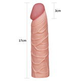 Pleasure X-Tender 1'' Sleeve - 2.5 cm (1'') Penis Extension