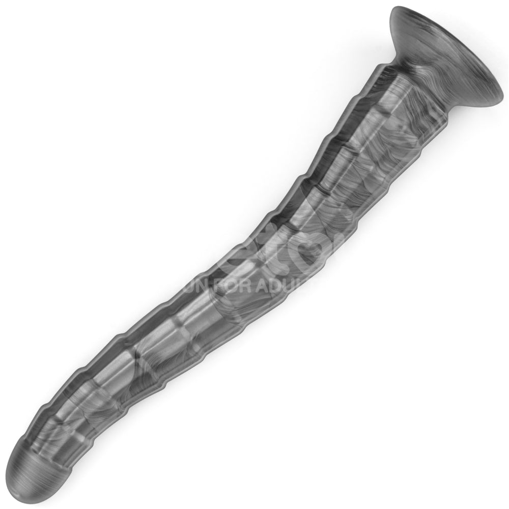 King Sized Vibrating Vibrax Slider - (14.5'') Rechargeable Dildo