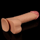 King Size 9'' Realistic Dildo - Flesh Dong