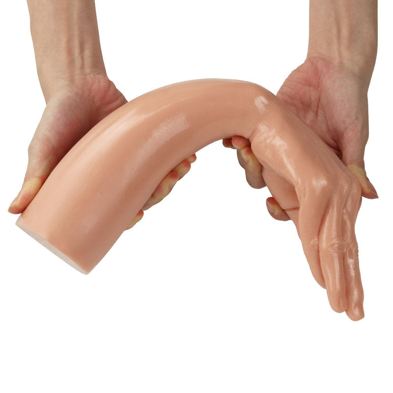 King Sized 13.5'' Realistic Magic Hand - Flesh Hand Dildo