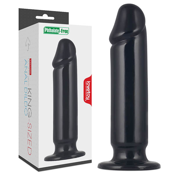 King Sized 9.25'' Anal Dildo - Black Mega Anal Dong