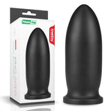 Lovetoy King Sized Anal Bomber – 23cm Large PVC Anal Plug | Black