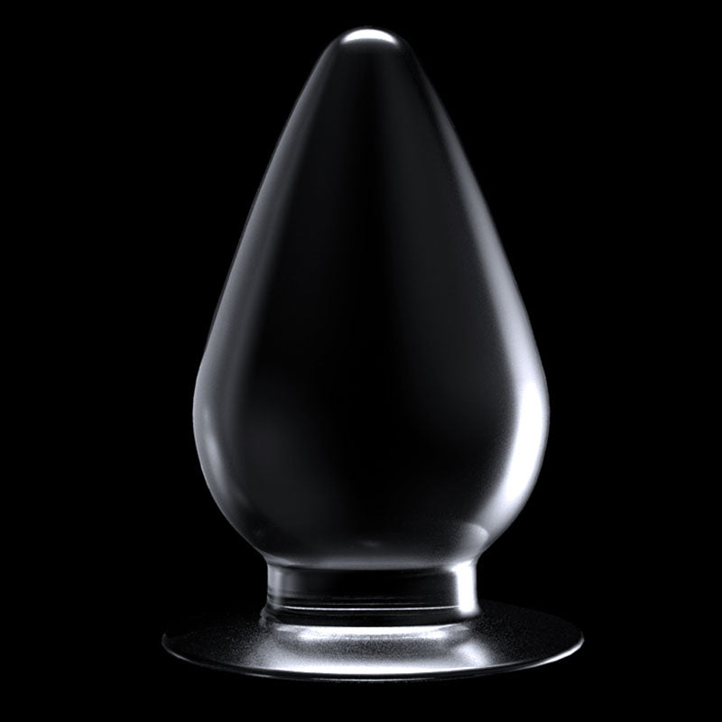 Flawless Clear Anal Plug 4.5'' - Clear