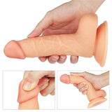 Ingen Vibrating Easy Strap-On Set - Flesh (7'')