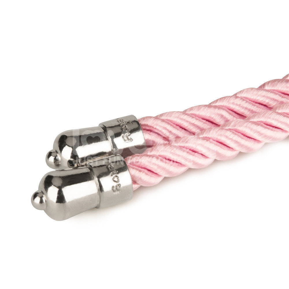 Rebellion Reign Silky Bondage Rope - Pink 10 metre length