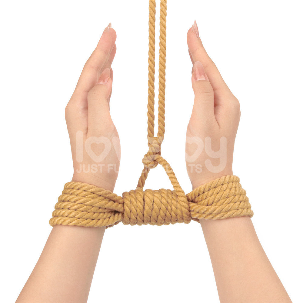 Rebellion Reign Bondage Rope - Natural - 10 metre length