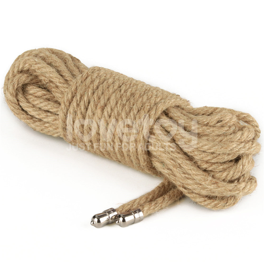 Rebellion Reign Hemp Bondage Rope - Rustic 10 metre length