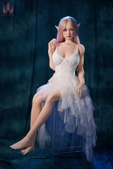 Tall Elf Love Doll Silicone Head TPE Body 170cm Asian Female Sex Doll