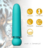 Maia JAGUAR - Blue 10.1 cm USB Rechargeable Bullet