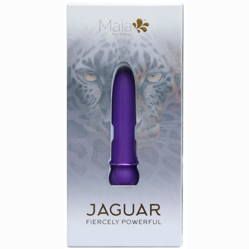 Maia JAGUAR - Purple 10.1 cm USB Rechargeable Bullet