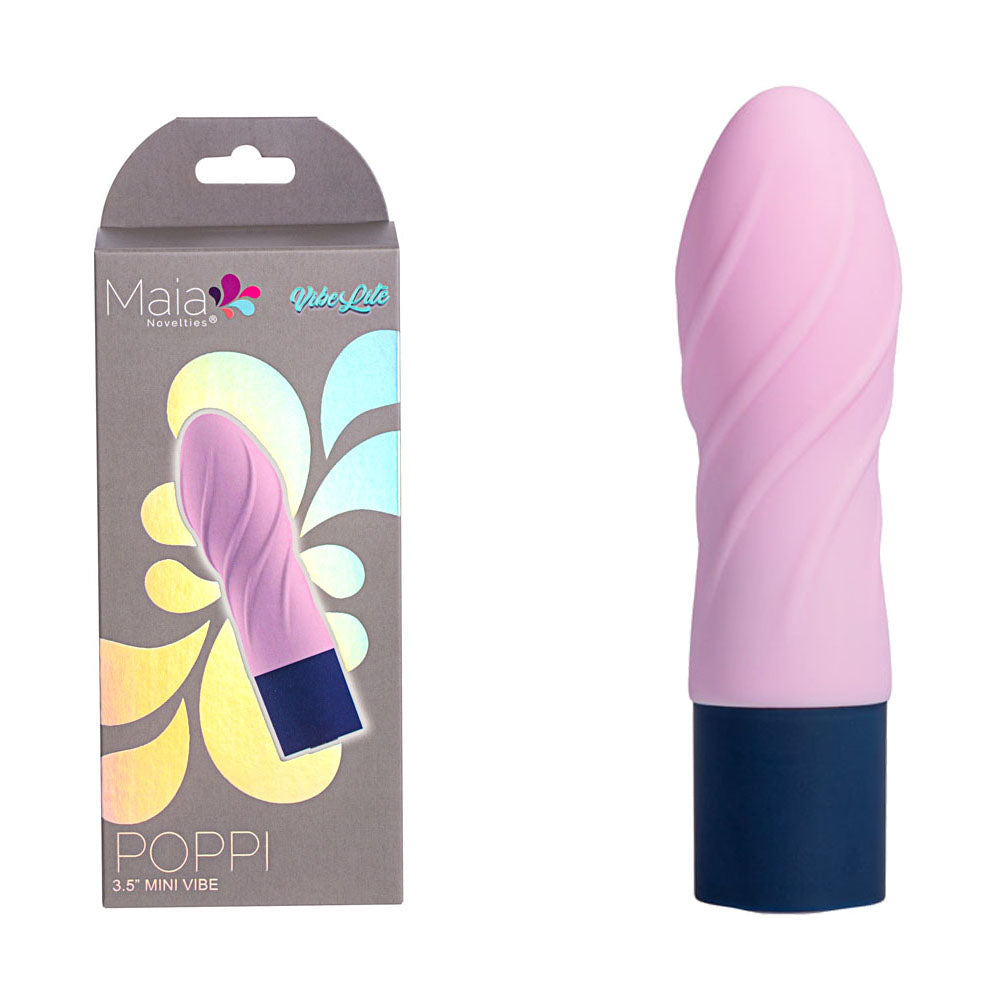 Maia POPPI - Light Pink USB Rechargeable Bullet