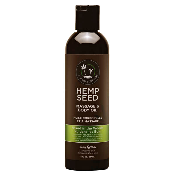 Hemp Seed Massage & Body Oil - (White Tea & Ginger)