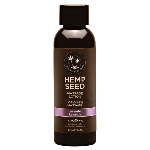 Hemp Seed Massage Lotion - Lavender Scented