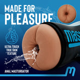 Masturmate - Butt - Mocha - Brown Anal Stroker