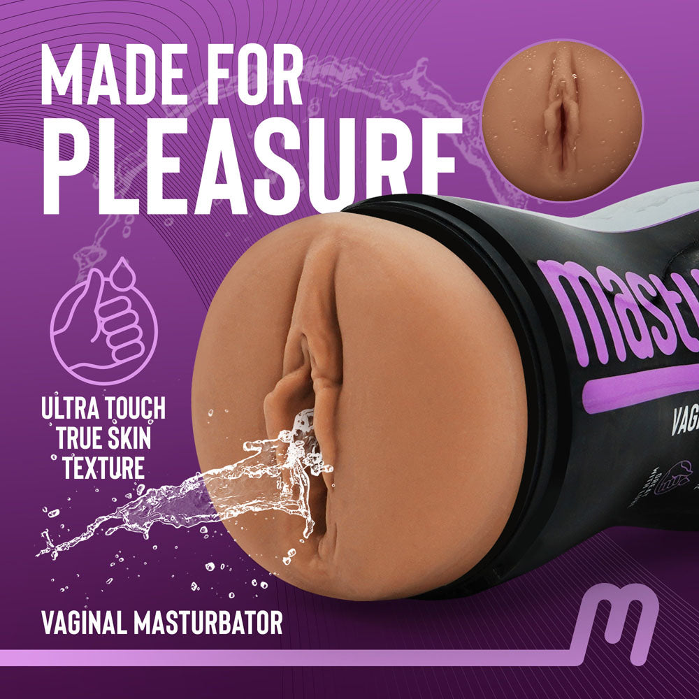 Masturmate - Vagina - Mocha - Brown Vagina Stroker