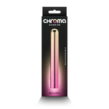 Chroma Sunrise - Large - Metallic Pink/Gold 13.8 cm USB Rechargeable Vibrator