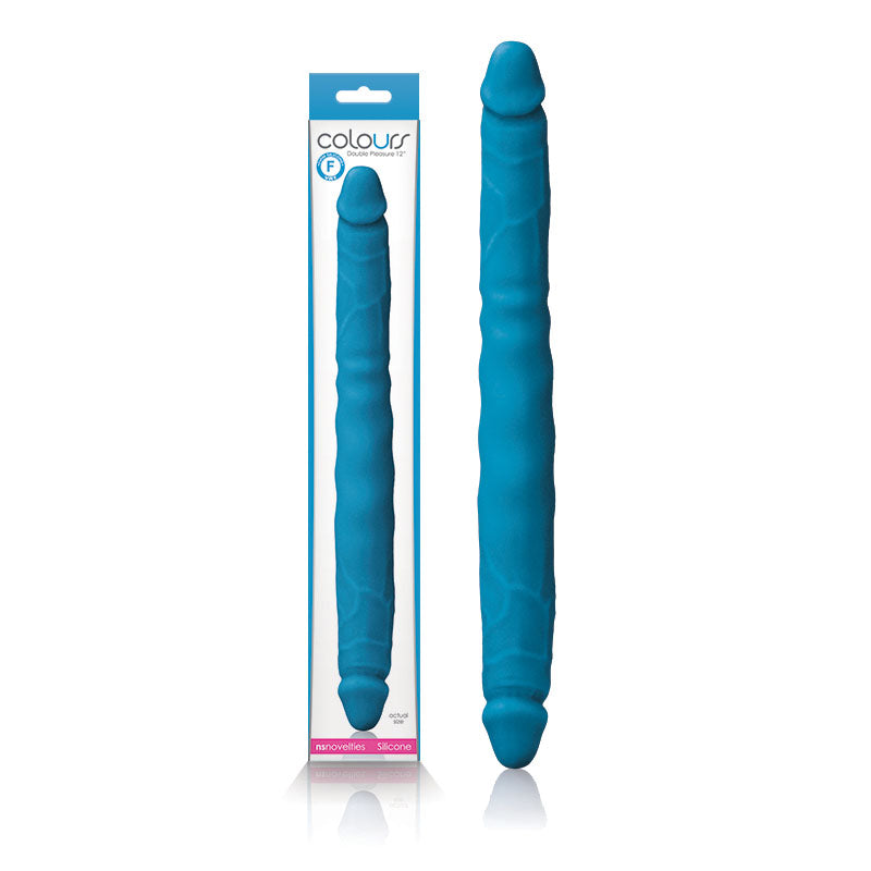 Colours Double Pleasures - Blue 30.5 cm Double Dong