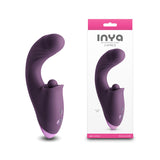 INYA Caprice - Purple USB Rechargeable Vibrator with Clitoral Thumper