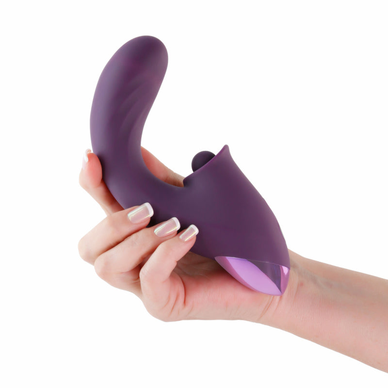 INYA Caprice - Purple USB Rechargeable Vibrator with Clitoral Thumper