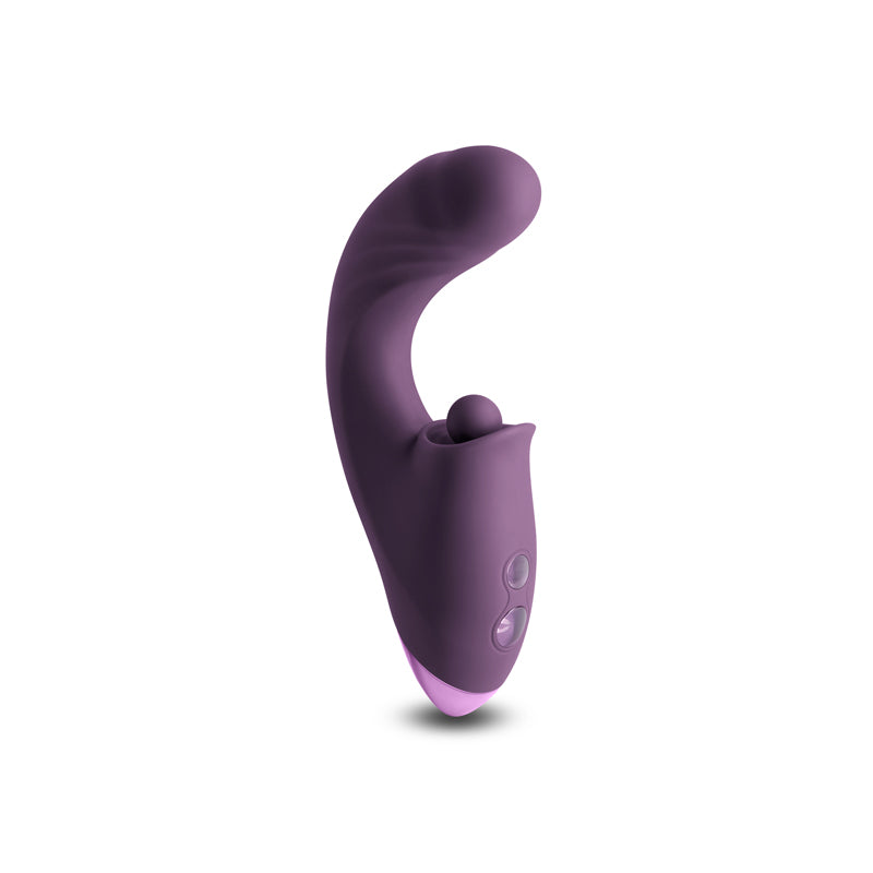 INYA Caprice - Purple USB Rechargeable Vibrator with Clitoral Thumper