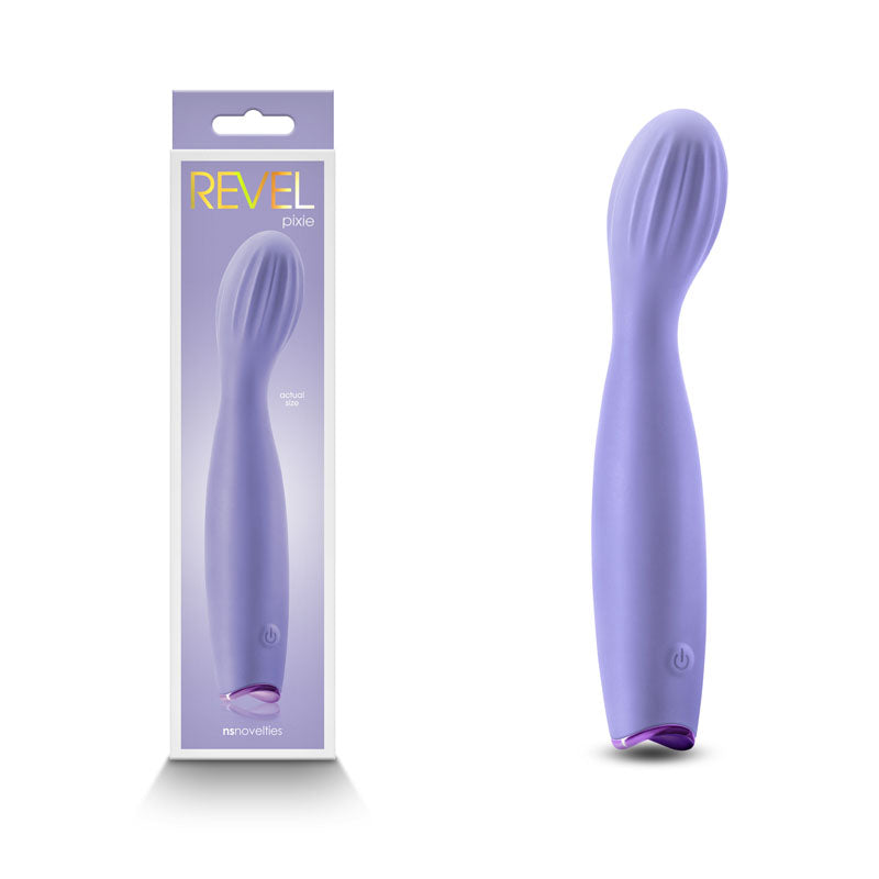 Revel Pixie - Purple - Purple 17.3 cm USB Rechargeable Vibrator