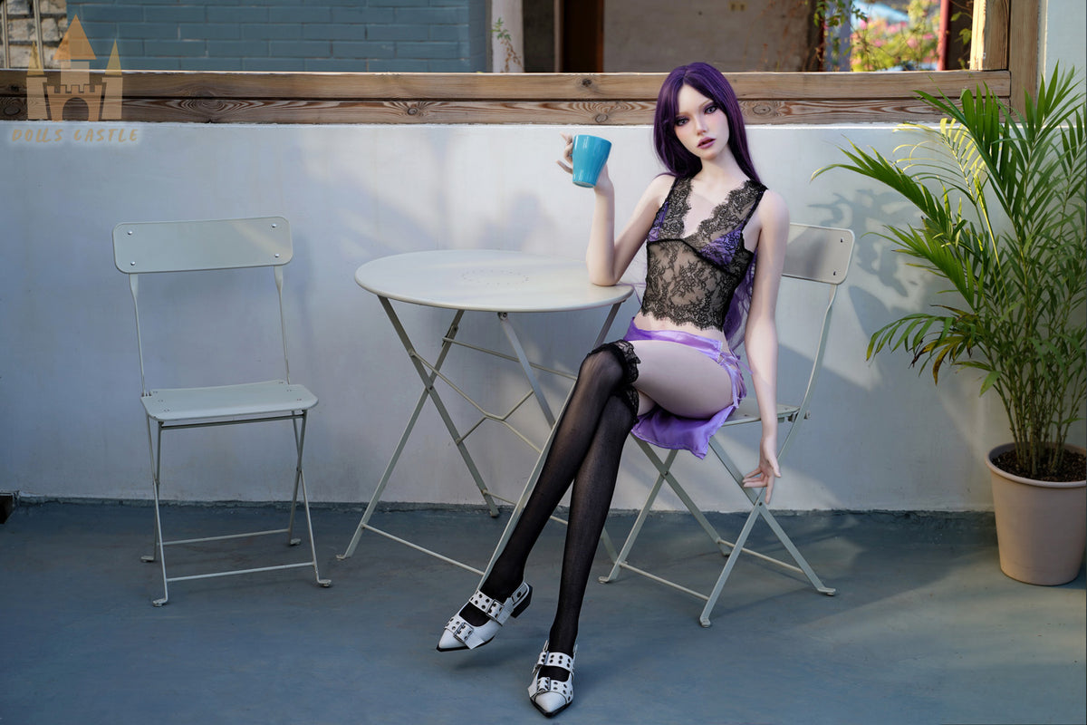 Slender Sex Doll 170CM Natalie Small Boobs Silicone