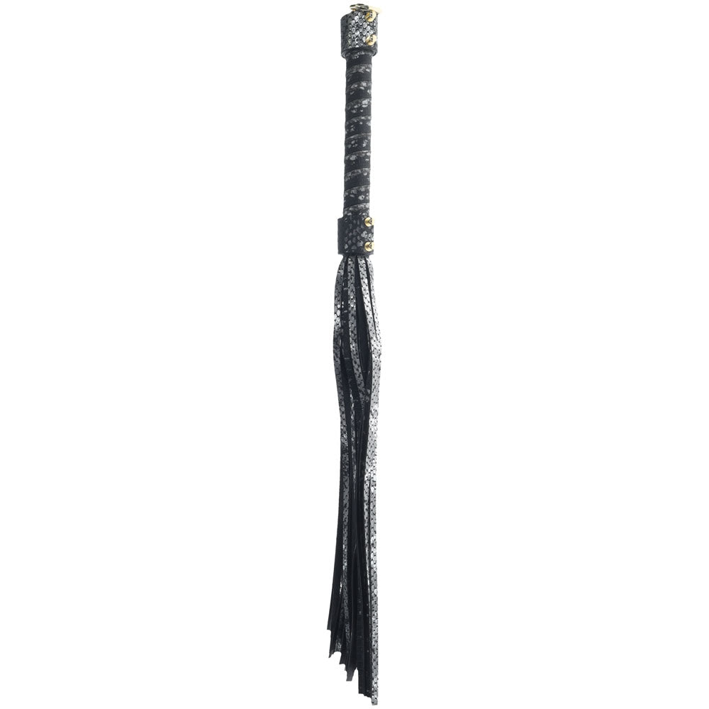 OUCH! Florence Collection - Flogger - Black Flogger Whip