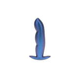 OUCH! Finger Anal Plug - Metallic Blue