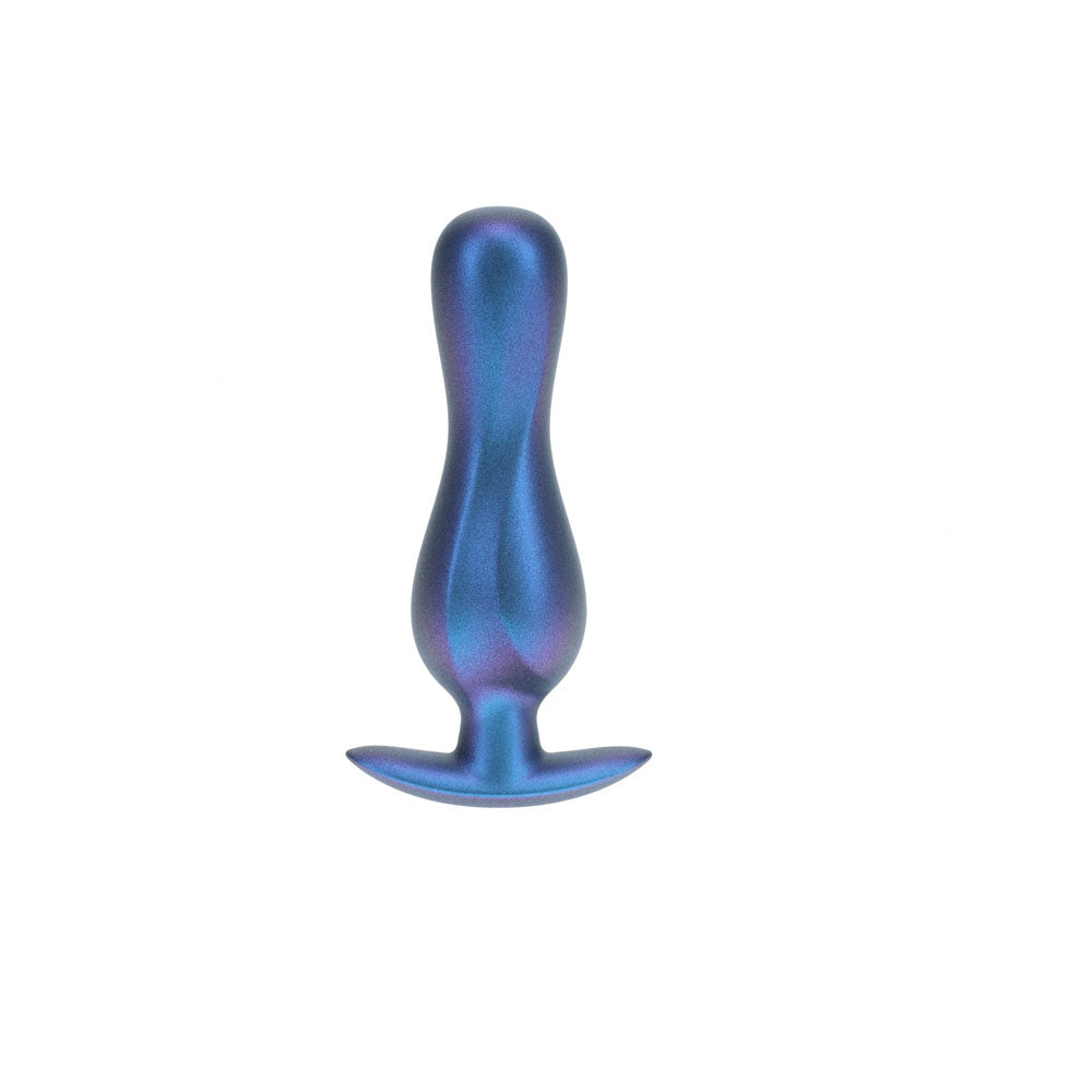 OUCH! Curvy Anal Plug - Metallic Blue