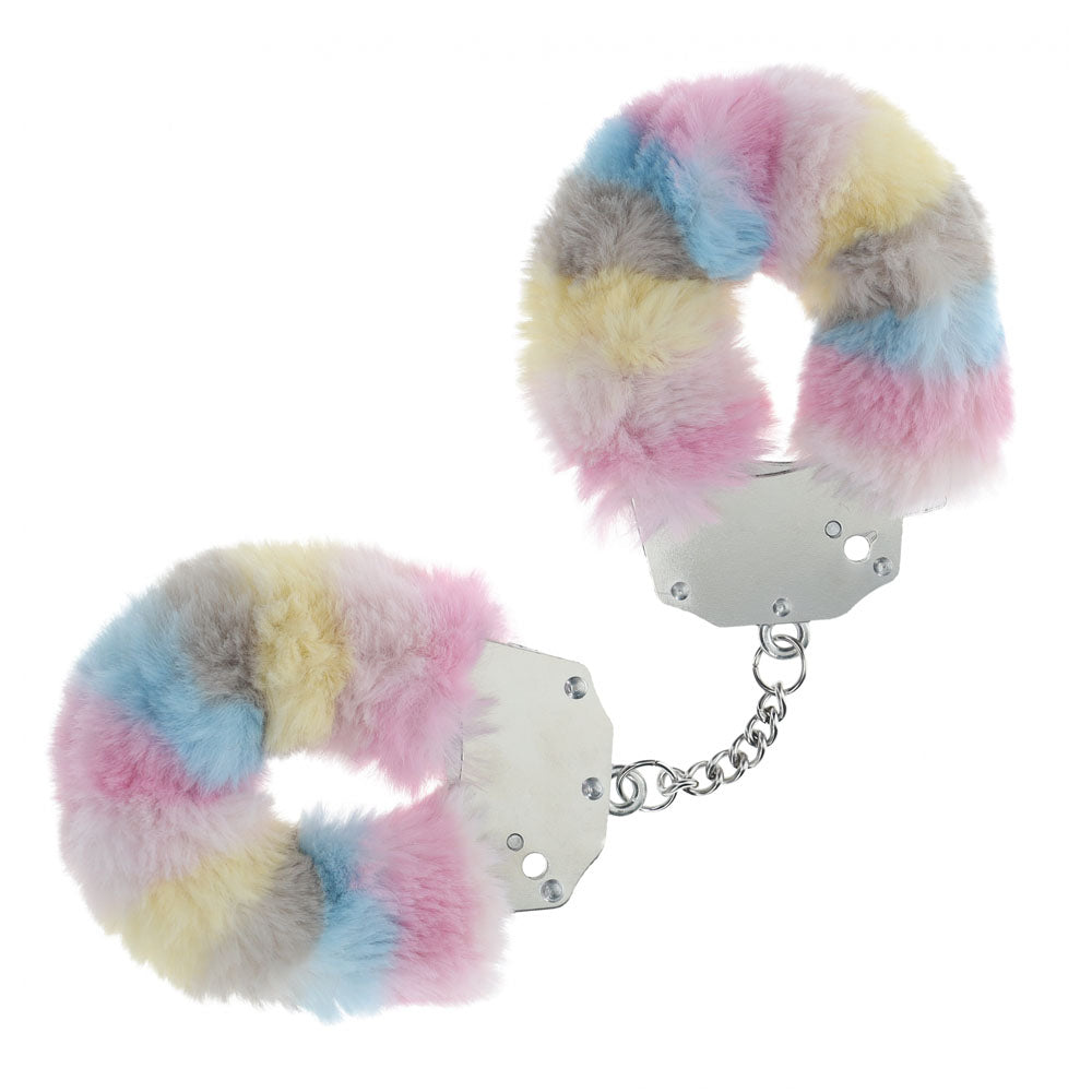 OUCH! Heavy-Duty Fluffy Cuffs - Multicolour 2