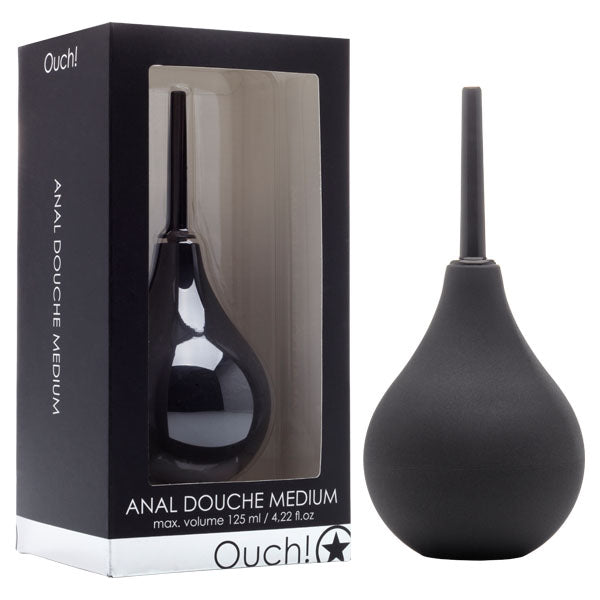 Ouch Anal Douche - Medium Black Douche