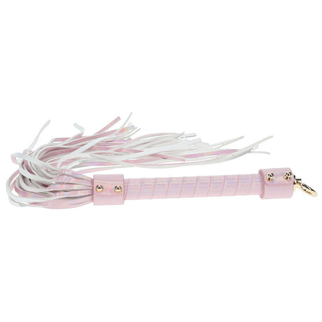 OUCH! Paris Collection Pink Bonded Leather Flogger Whip | Shots Toys