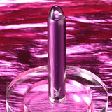 Playboy Pleasure AMETHYST - USB Rechargeable Glass Tipped Mini Vibrator