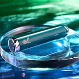 Playboy Pleasure EMERALD - USB Rechargeable Glass Tipped Bullet