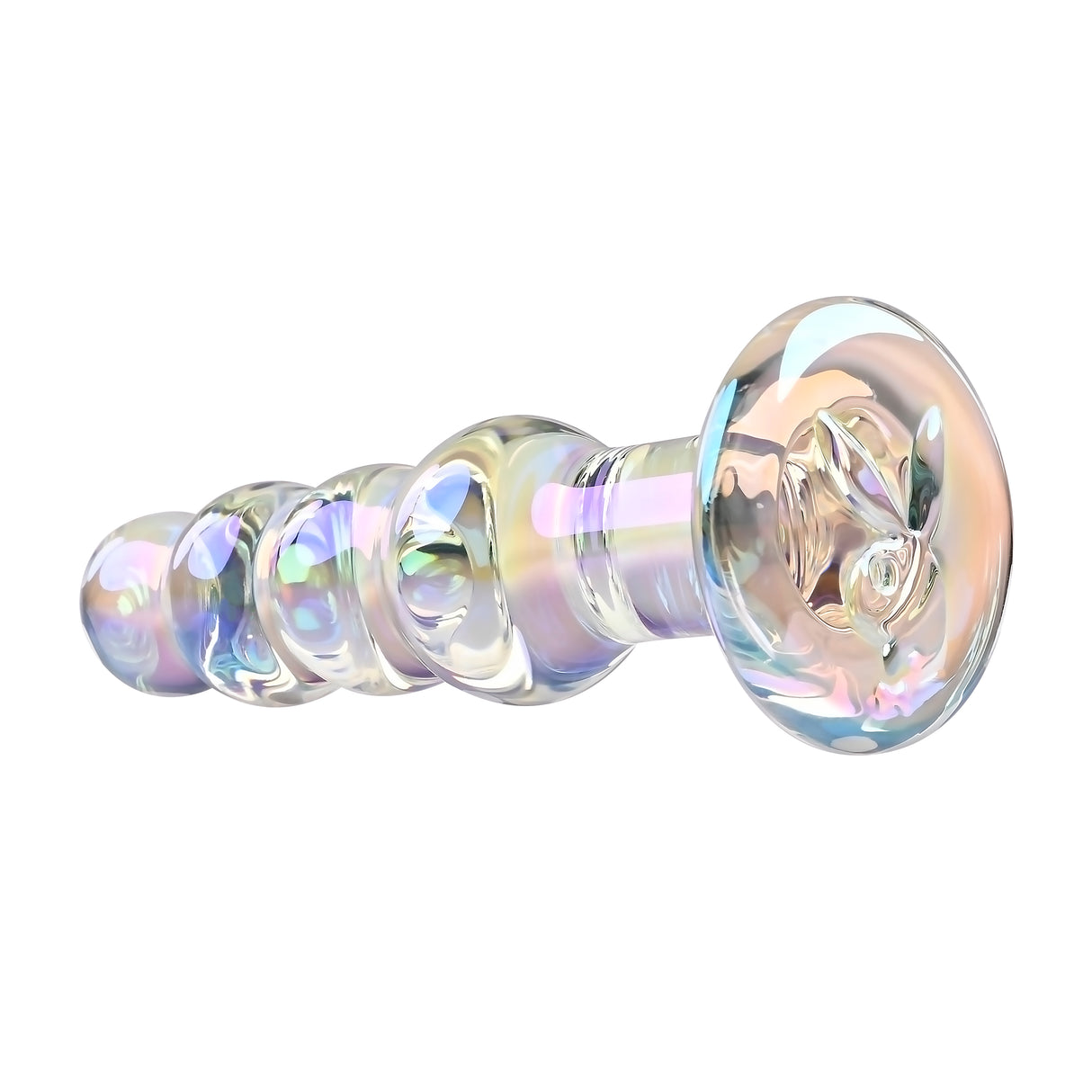 Playboy Pleasure JEWELS BEADS - Clear Glass 12 cm Anal Beads